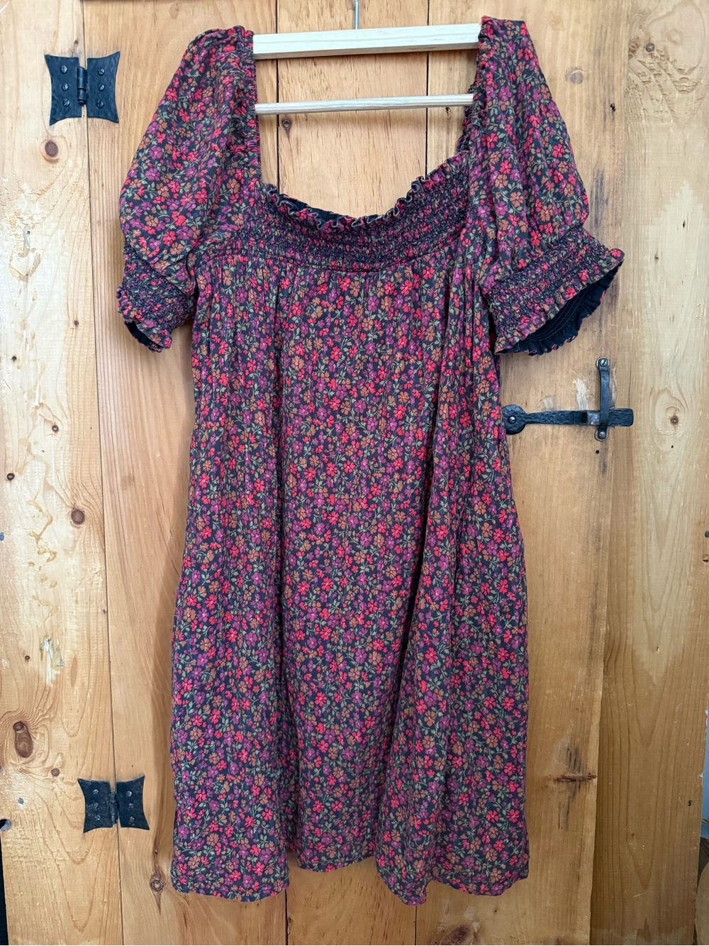 AMERICAN EAGLE | smocked mini dress - Picture 5 of 11